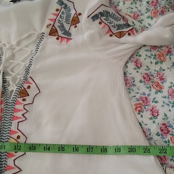 Beautiful Lulu's Boho tunic, sz L - Picture 5 of 8